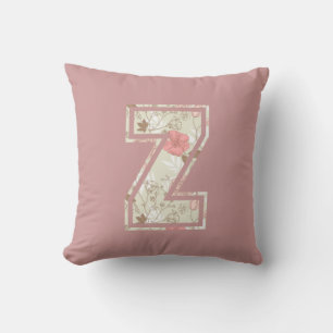 Coussin Lettre monogramme Z
