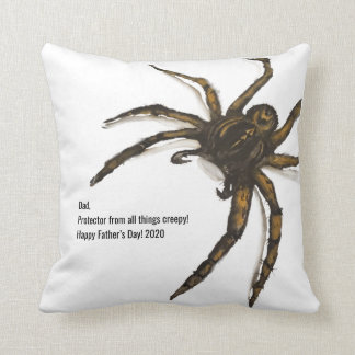 Coussin Lettre personnalisée Lancer l’oreiller pour papa P