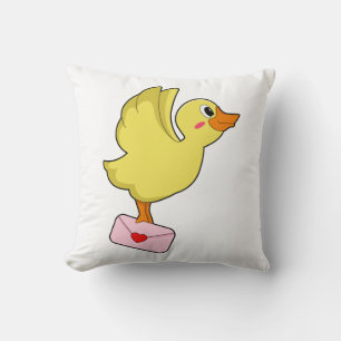 COUSSIN LETTRE PORTEFEUILLE DE CANARD