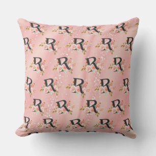 Coussin Lettre R