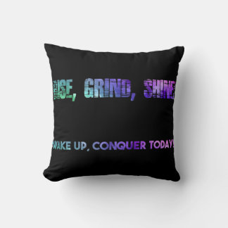 Coussin Lève-toi, Brille, Conquis Aujourd'Hui !