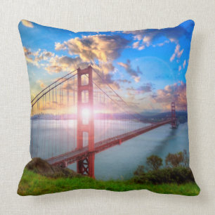 Coussin Lever de soleil de Golden Gate