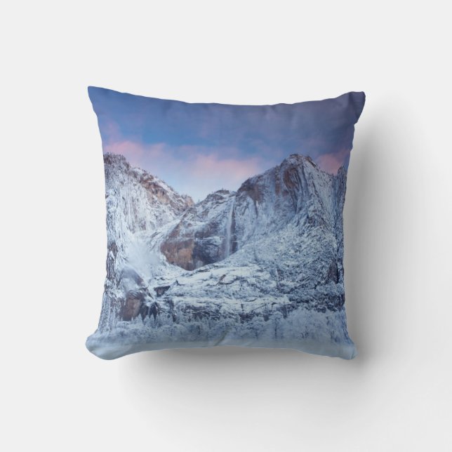 Coussin Lever de soleil de Yosemite Falls (Recto)