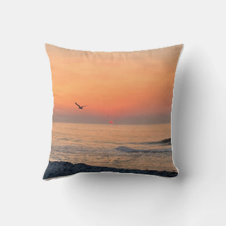Coussin Lever du soleil sur la plage