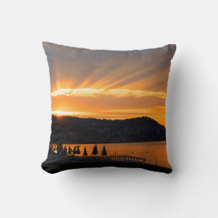 Coussin Lever Du Soleil Sur La Promenade Des Anglais