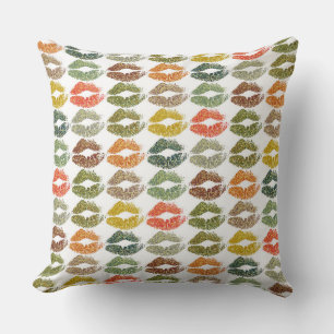 Coussin Lèvres colorées élégantes #32