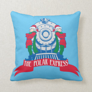Coussin L'Express polaire   Elfes debout En Train