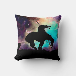 Coussin L'extrémité de l'oreiller à lancer Silhouette Trai