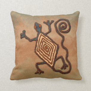 Coussin Lézard sur une roche