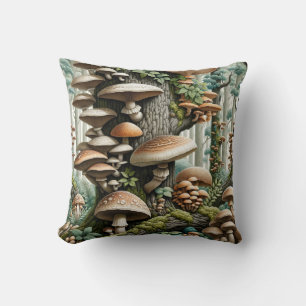 Coussin L'harmonie de la nature : Motif sans couture botan