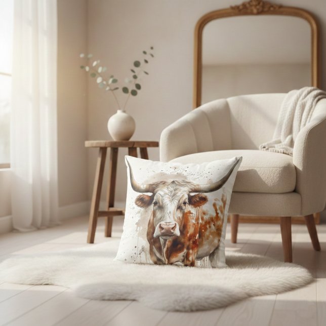 Coussin L'héritage de Longhorn (Créateur téléchargé)