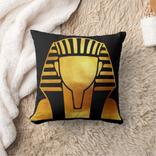 Coussin L'Héritage du Pharaon d'Or : Masque Égyptien