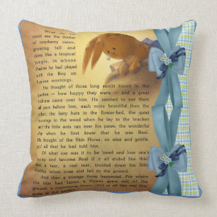 Coussin L'histoire du lapin de velours Lancer PILLOW 2OX20