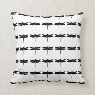 Coussin Libellule-D'intérieur-Extérieur-Med