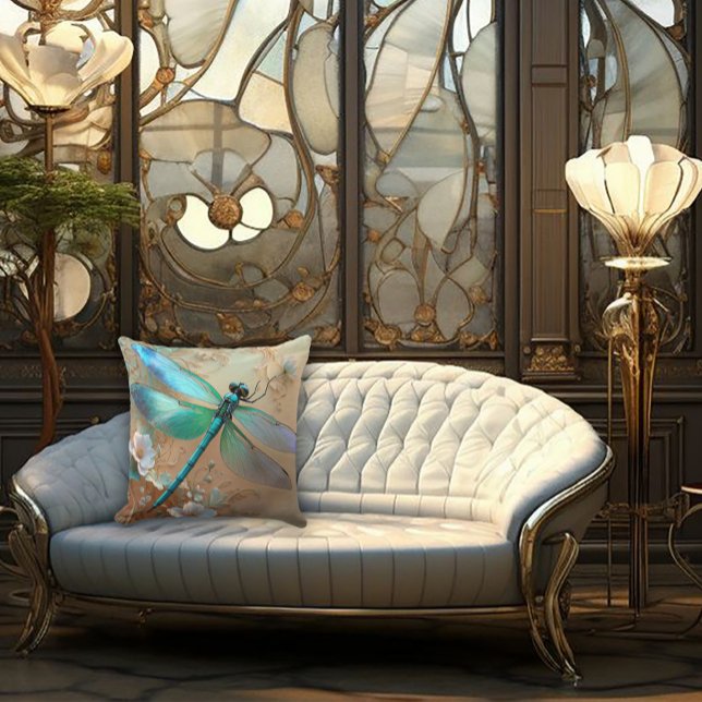 Coussin Libellule gracieuse Nouveau sans âge (Créateur téléchargé)