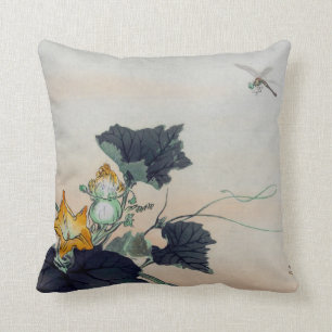 Coussin Libellule vintage