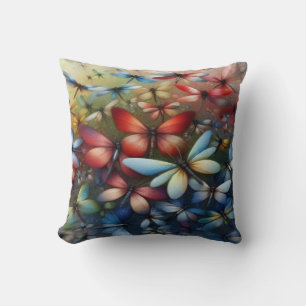 Coussin Libellules Élégantes