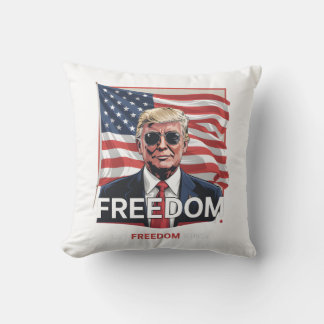 Coussin Liberté patriotique, laissez la liberté tourner