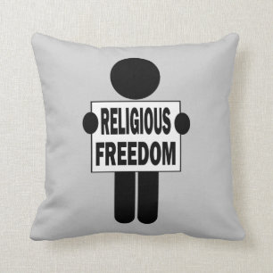 Coussin Liberté religieuse