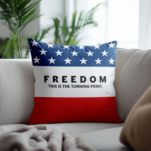 Coussin Liberté Un Véritable Patriote