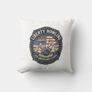 Coussin Liberty Bowling Patriotique Bowling Patriotique Vi