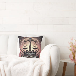 Coussin Libra "Balance in Beauty" Jeu d'oreiller