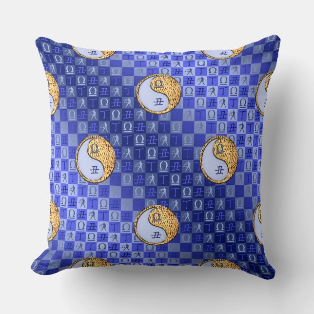 Coussin Libra & Fire Ox (Recto)