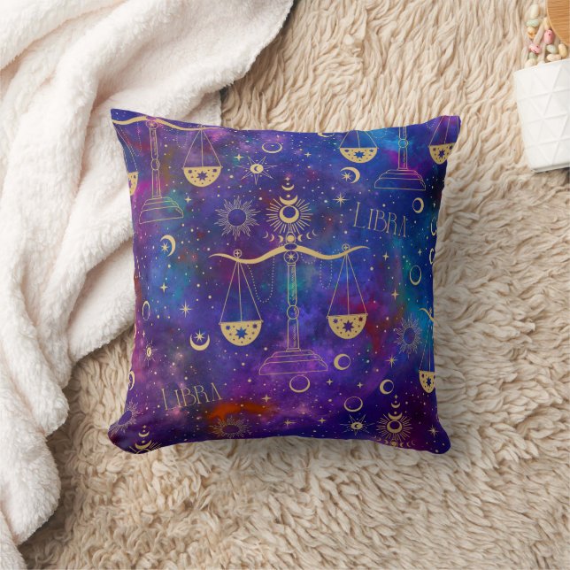 Coussin Libra Galaxy Jeu d'oreiller (Couverture)