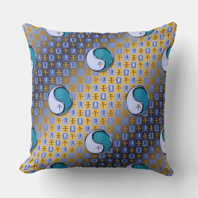 Coussin Libra & Water Horse (Recto)