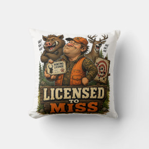 Coussin Licensed To Miss
