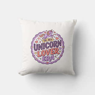 Coussin Licorne Dans Mon Ère d'Amant de Licorne Fantaisist