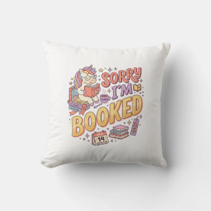 Coussin Licorne Désolé je suis Réservé Design Zazzle Fanta