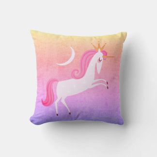 Coussin licorne magique
