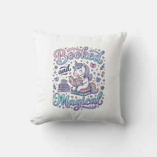 Coussin Licorne Réservée et Idée de Cadeau Magique Typogra