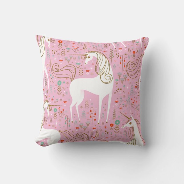 Coussin Licornes (Recto)