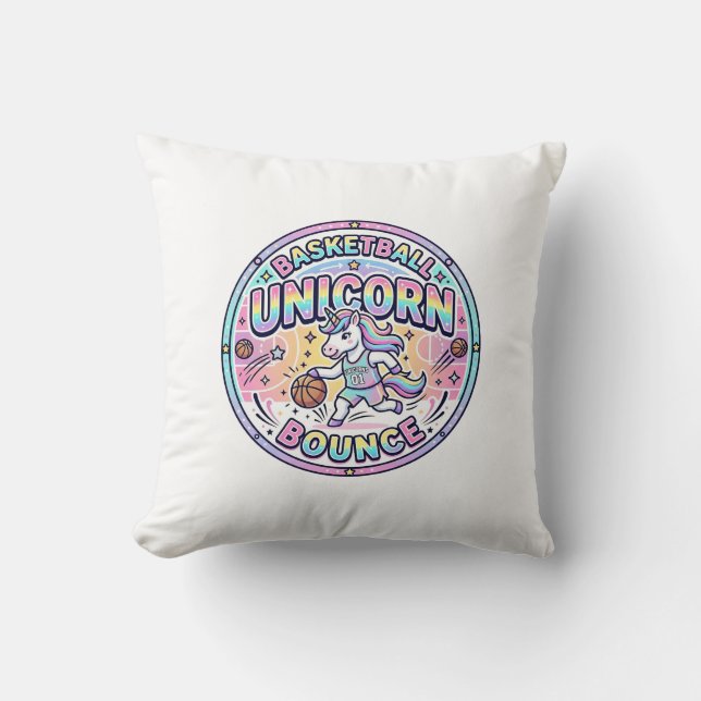 Coussin Licou de Basket Licou Rebondir Drôle de Maillot Gr (Recto)