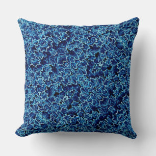 Coussin Lierre Bleu givré Cool