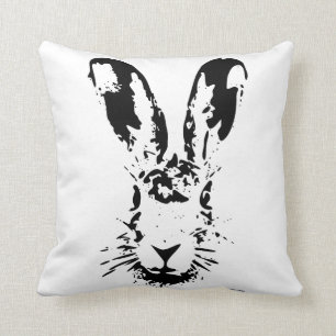 Coussin Lièvre de Pâques