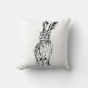 Coussin Lièvre debout