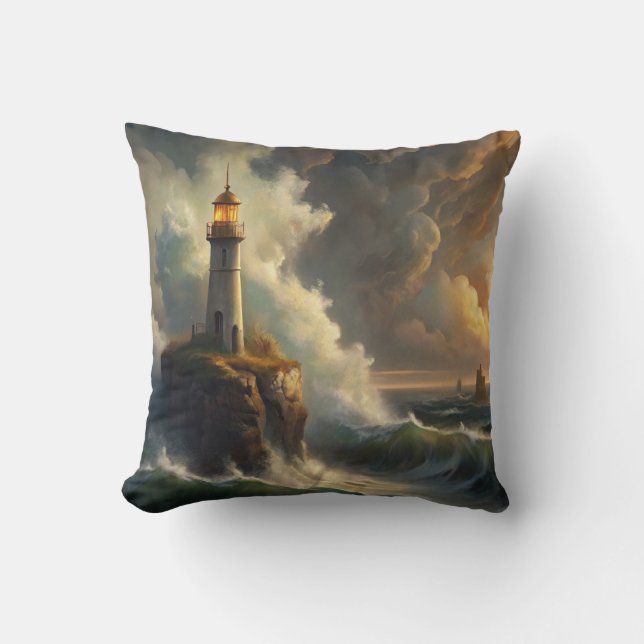 Coussin Lighthouse (Recto)