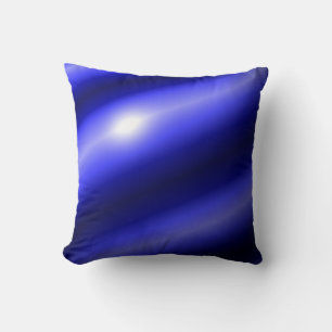 Coussin Ligne bleue mince