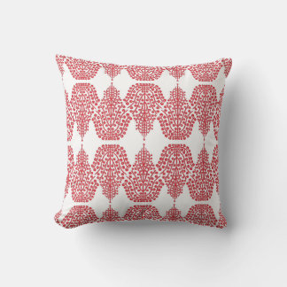 Coussin LIGNE D'ESPRIT rouge blanc