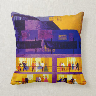 Coussin Ligne d'Orient ~ Partie sur le pont