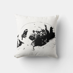 Coussin Lignes de confort, détails chaleureux