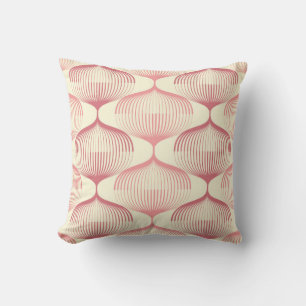 Coussin Lignes géométriques : Abstrait Arrière - plan sans