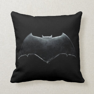Coussin Ligue de Justice   Symbole de batman métallique