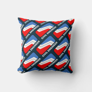 Coussin Ligue du génie civil