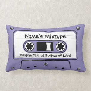 Coussin Lilac Audio Cassette
