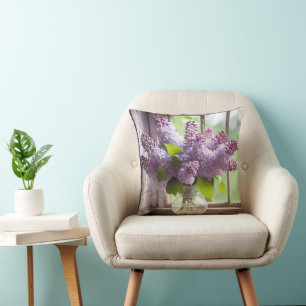 Coussin Lilac Bouquet
