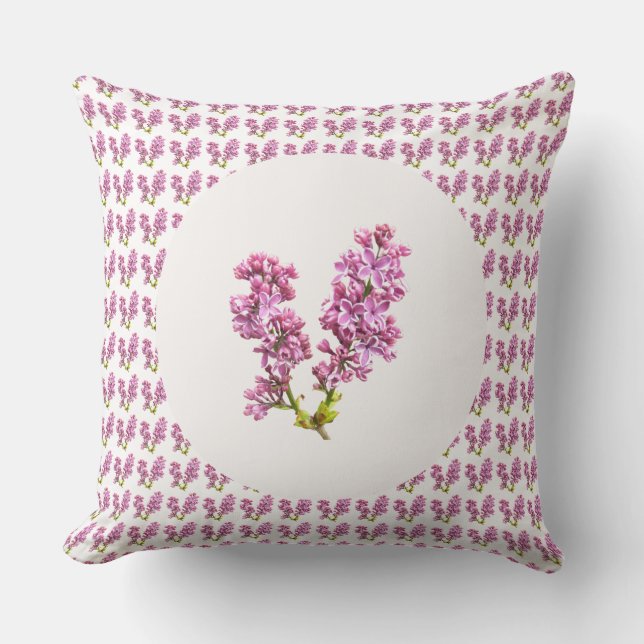 Coussin - Lilacs multiples (Recto)